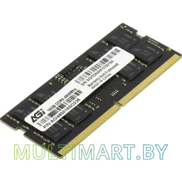 Оперативная память AGI 16GB DDR5 SODIMM PC5-38400 (AGI480016SD238)